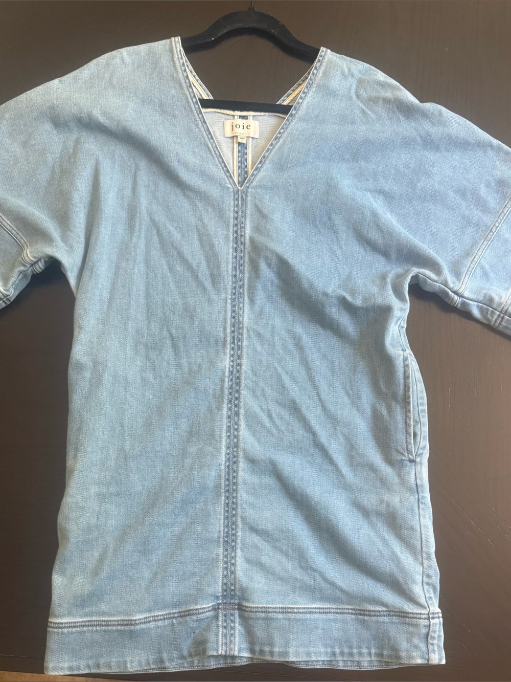 Women’s JOIE Denim Short Sleeved Blue Dress Sz. 4
